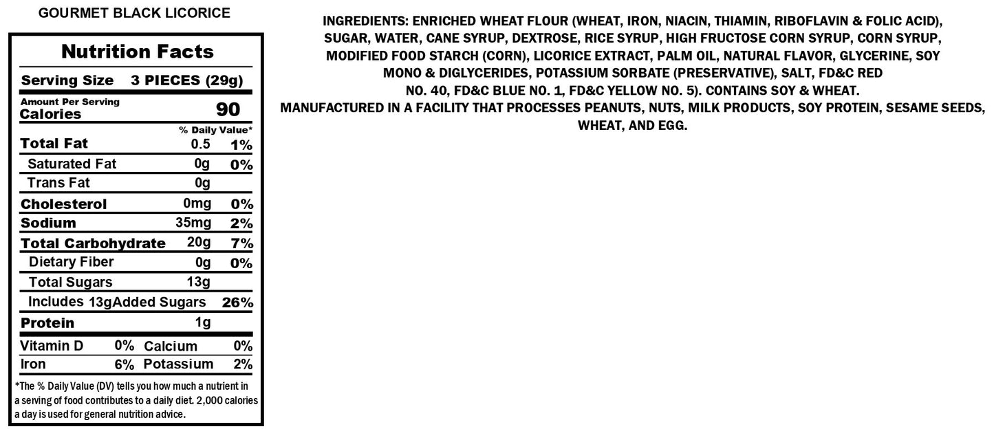 Black Australian Licorice
