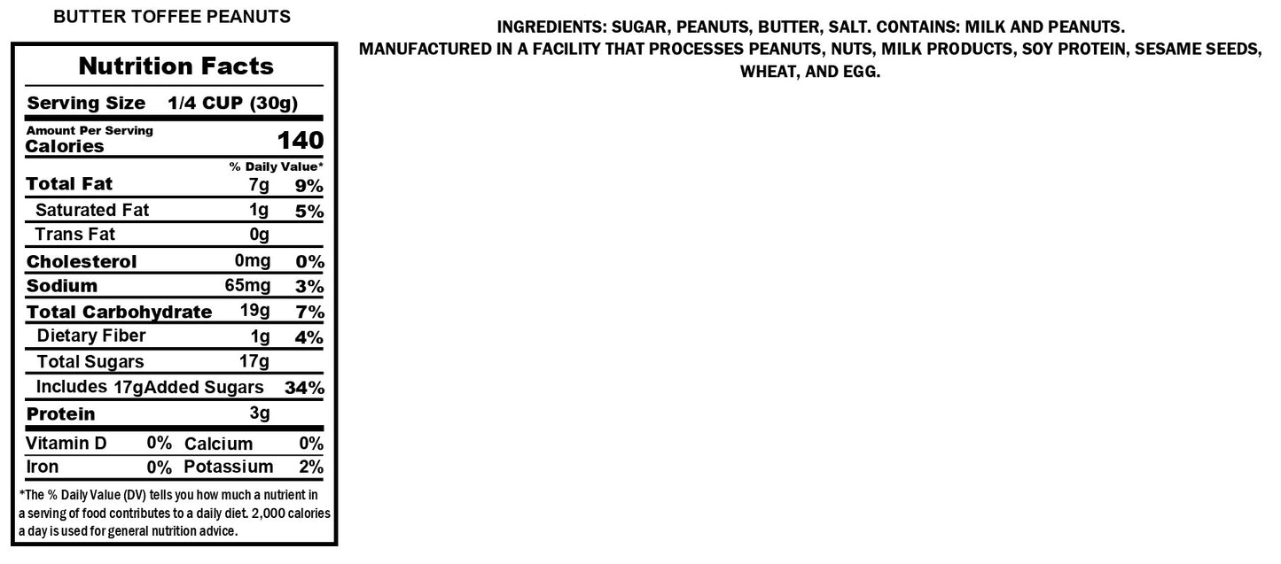 Butter Toffee Peanuts