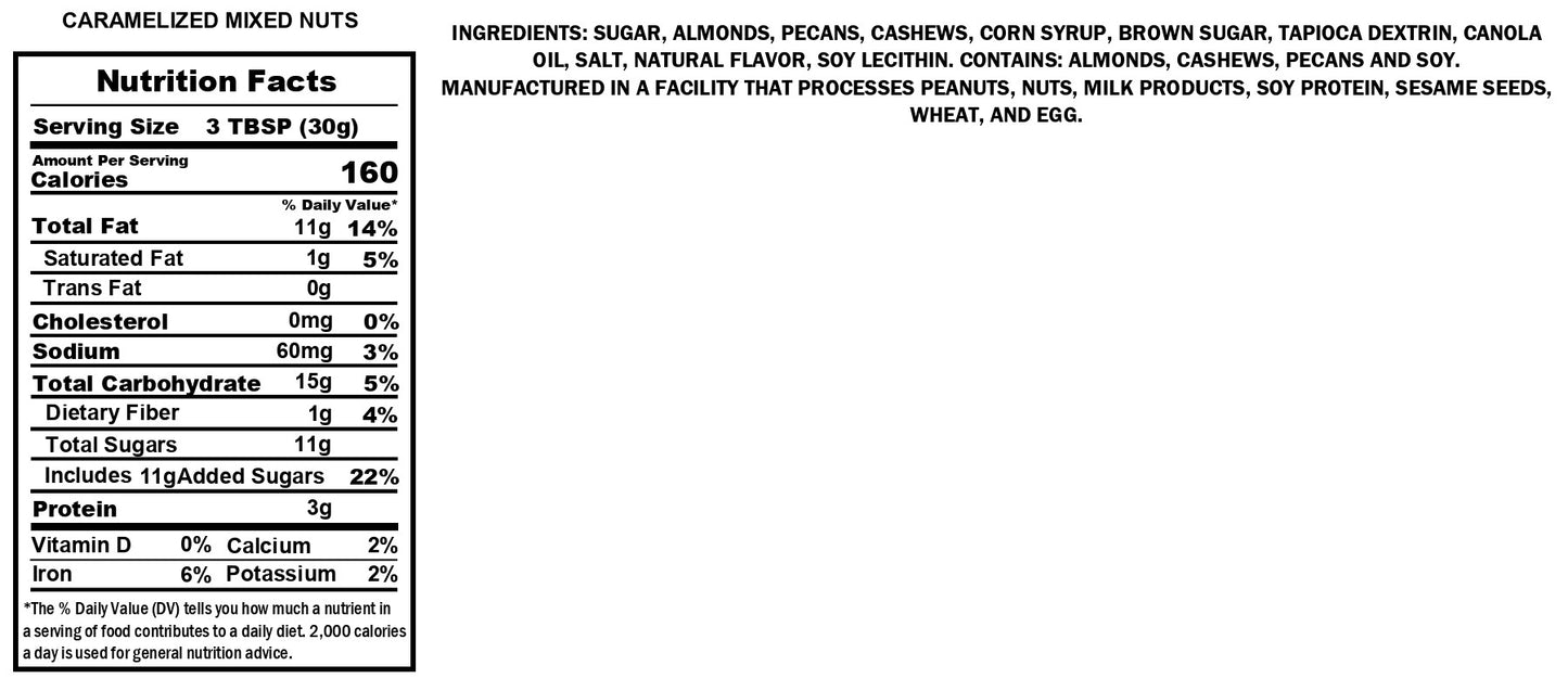 Caramelized Mixed Nuts