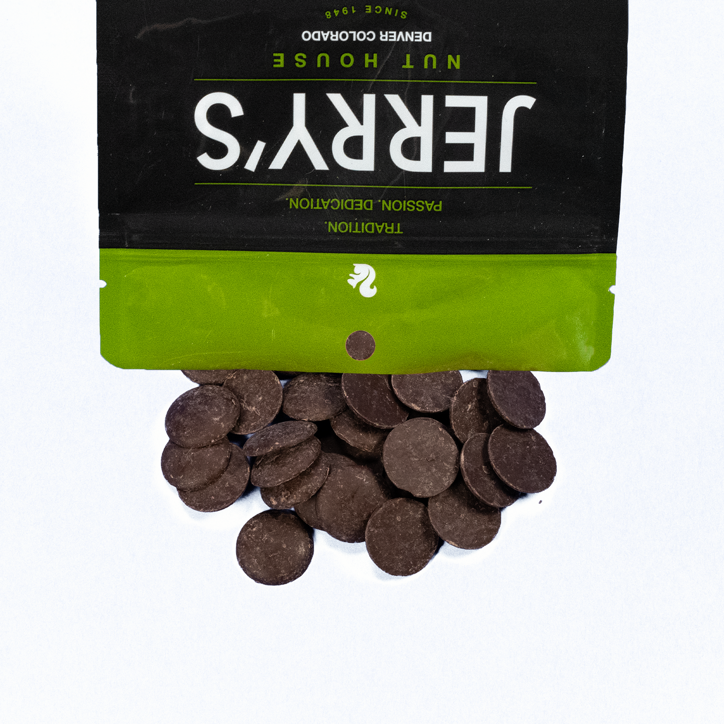 Merckens Cocoa Dark Diskins Melting Wafers