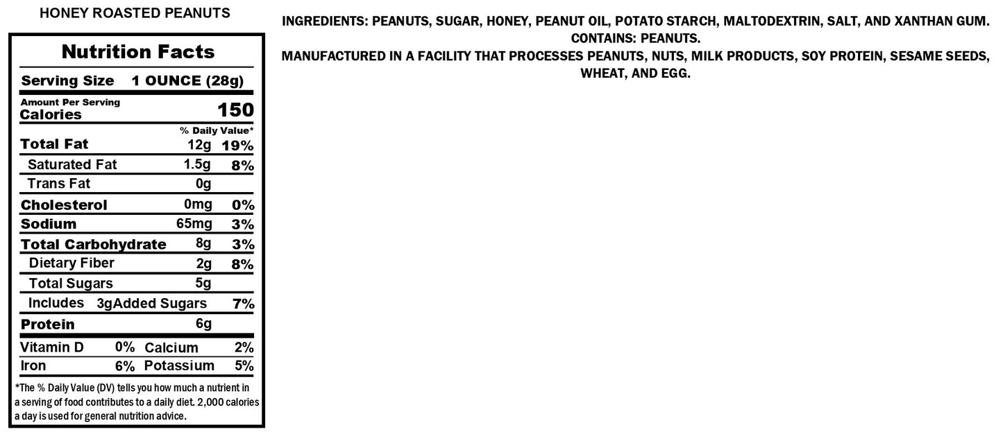 Honey Roasted Peanuts