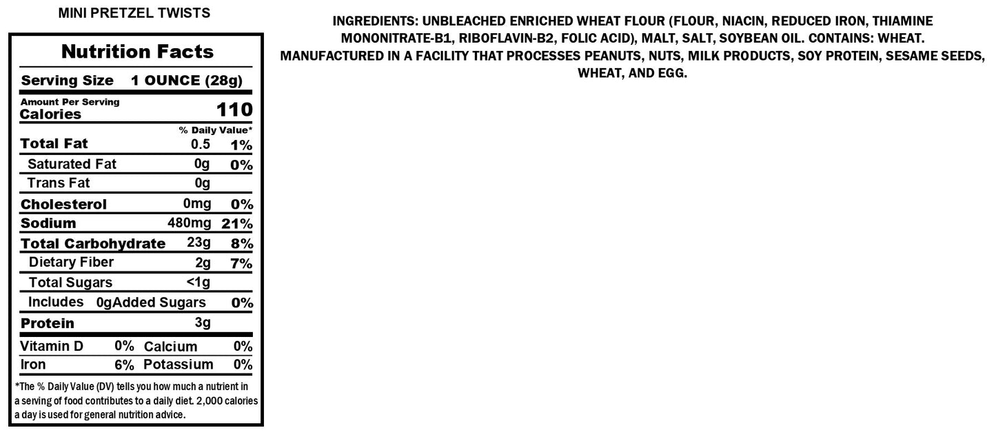 Mini Pretzel Twists