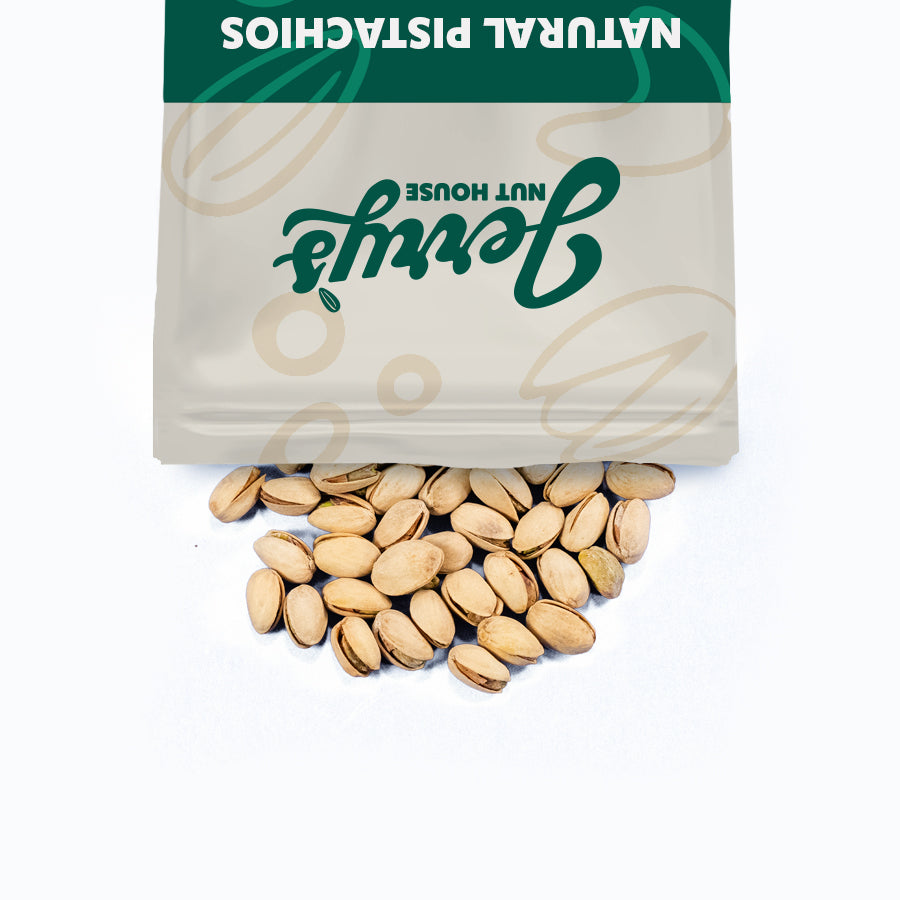 Natural Pistachios in Shell, Roasted & Salted