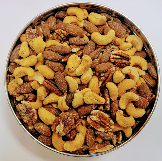 5 lb Fancy Mixed Nuts Tin - Roasted & Salted