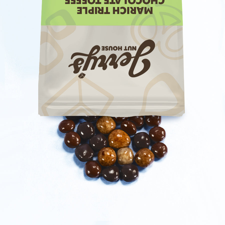 Marich Triple Chocolate Toffee - 10 lb. case