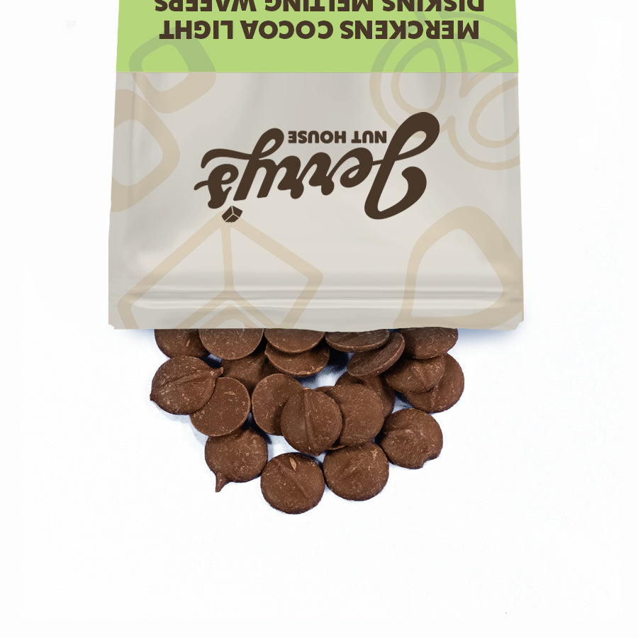 Merckens Cocoa Light Diskins Melting Wafers