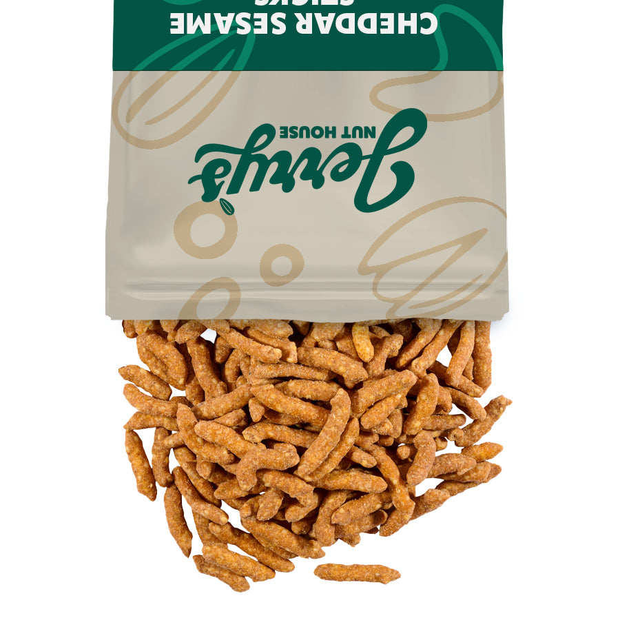 Cheddar Sesame Sticks