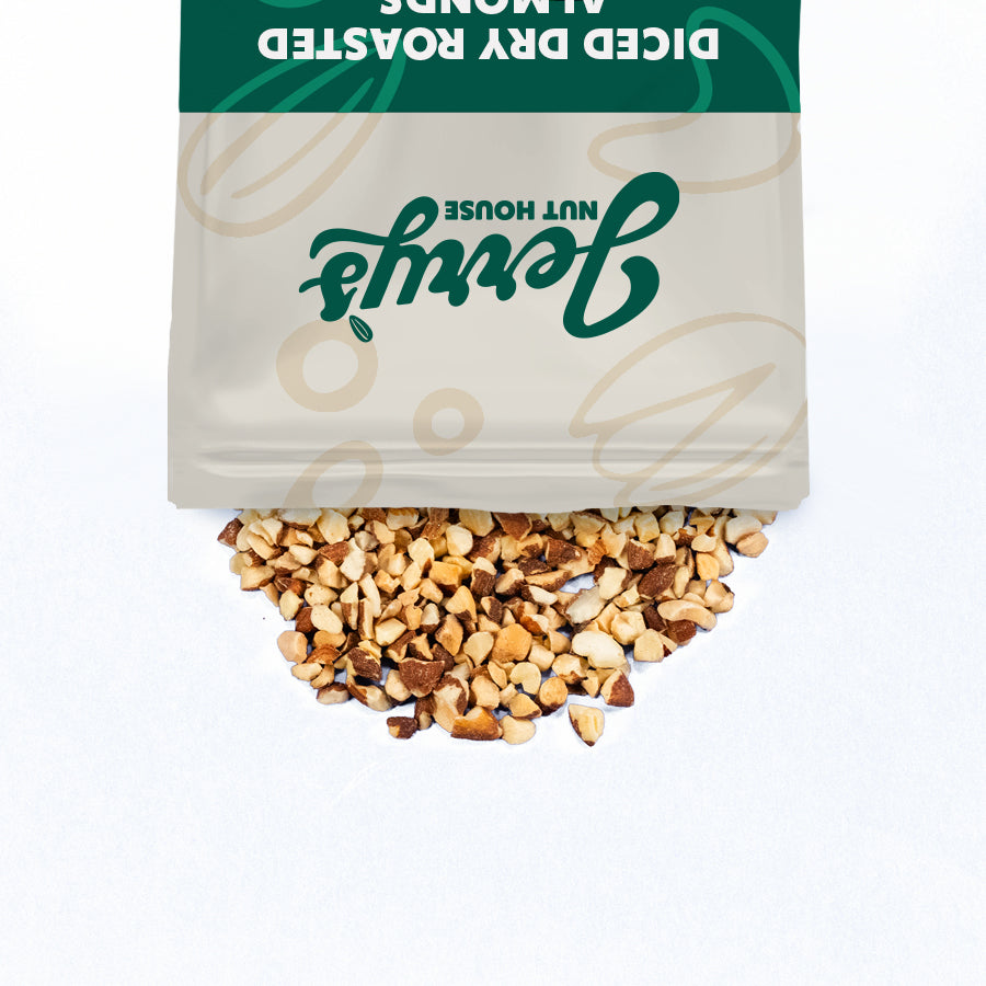 Diced Dry Roasted Almonds
