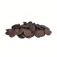 Merckens Cocoa Dark Diskins Melting Wafers