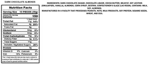 Dark Chocolate Almonds