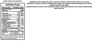 Dark Chocolate Peanuts