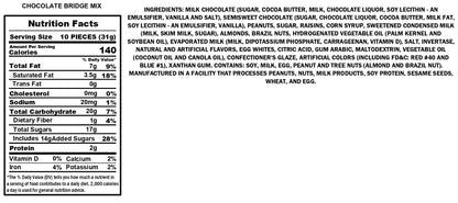 Chocolate Bridge Mix