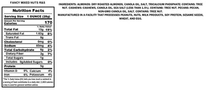 Fancy Mixed Nuts Roasted and Salted