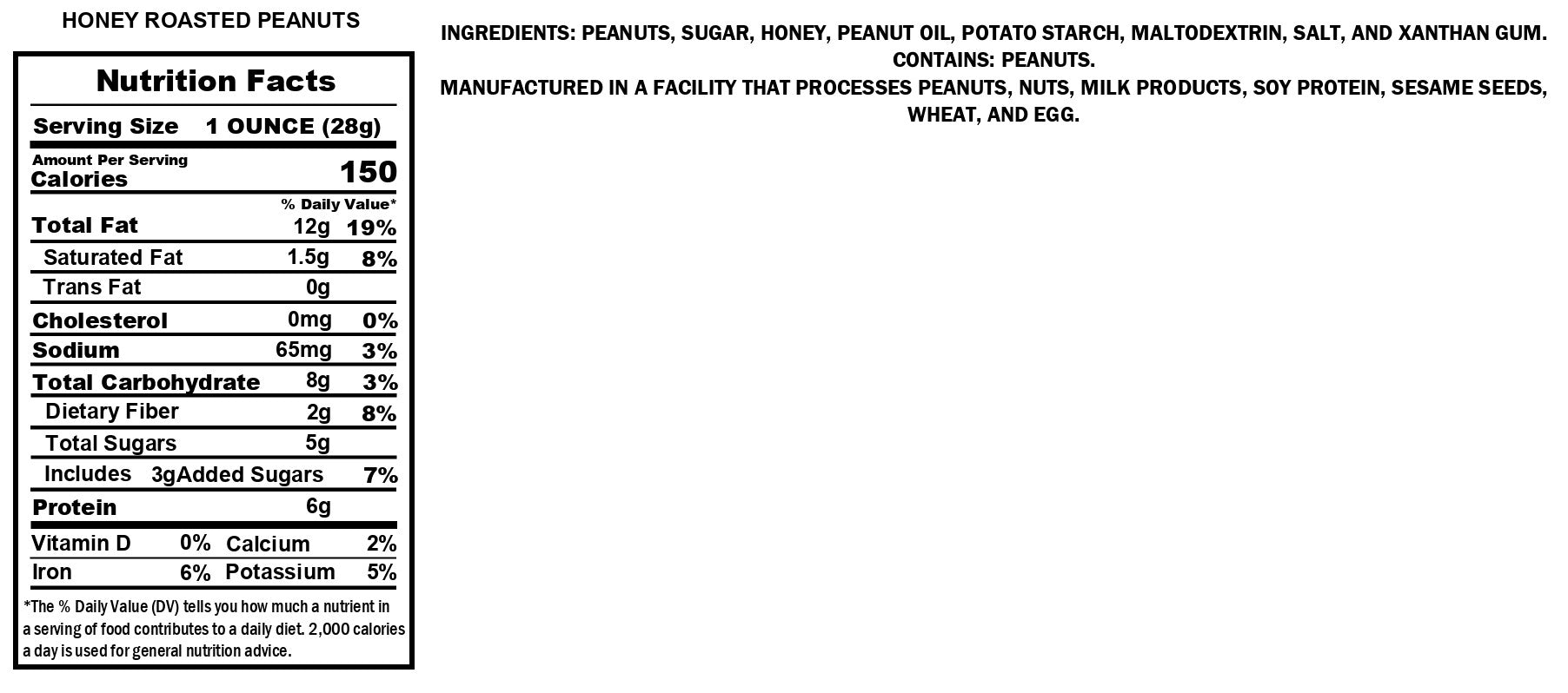 Honey Roasted Peanuts