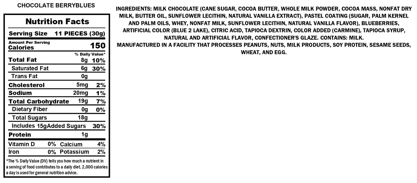 Marich Chocolate Berry Blue