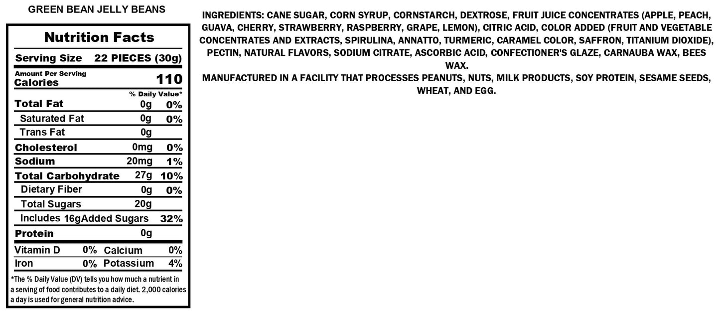 Marich Green Bean Jelly Beans