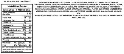 Milk Chocolate Caramels