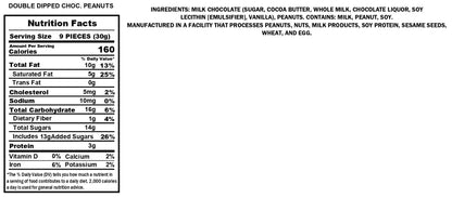 Milk Chocolate Double Dipped Peanuts