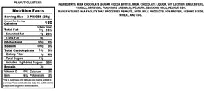 Milk Chocolate Peanut Clusters