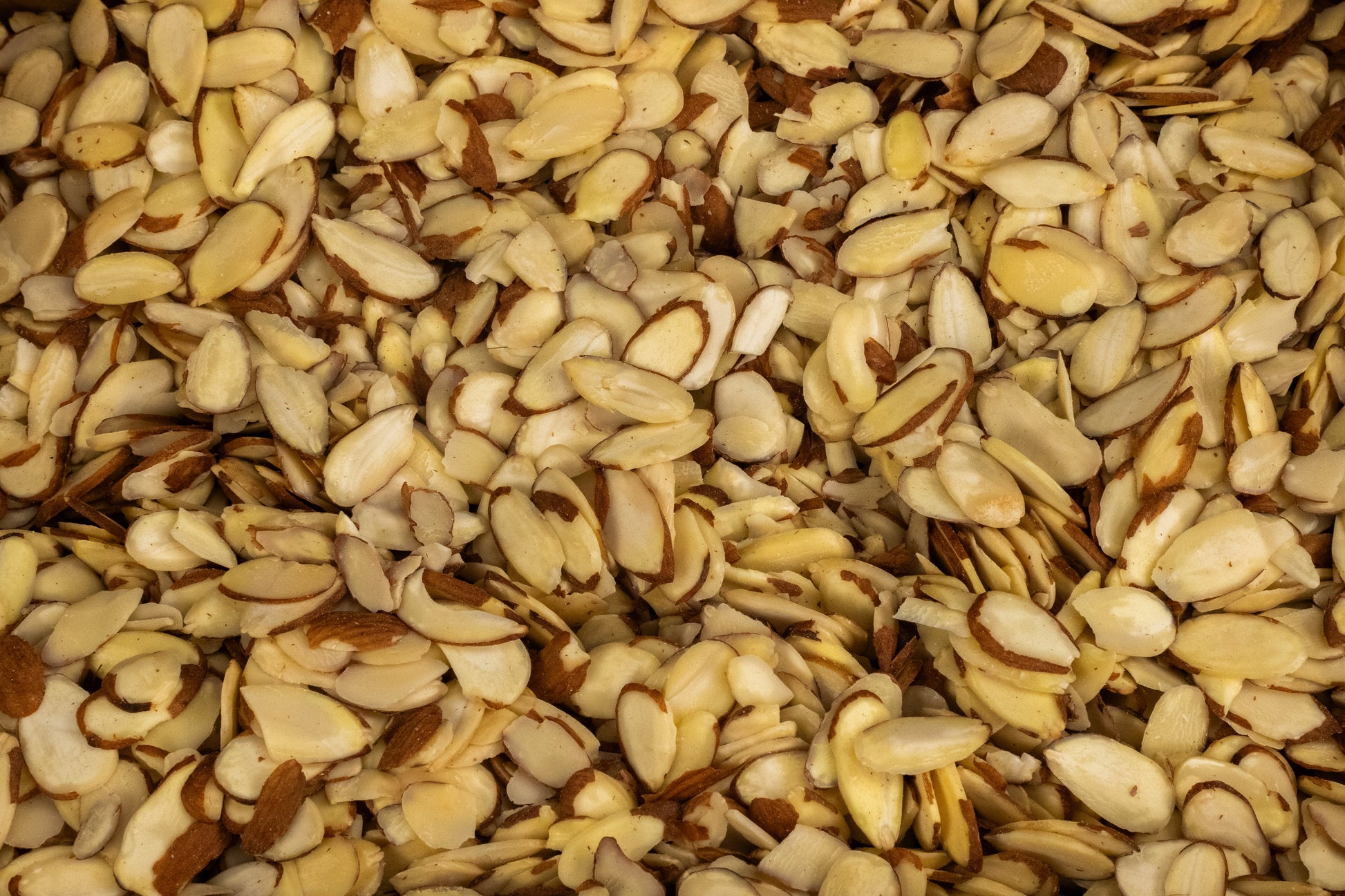 Sliced Natural Almonds Raw