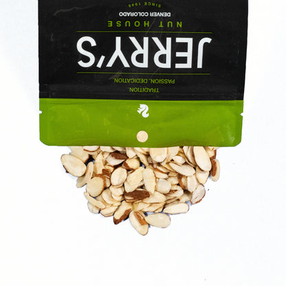 Sliced Natural Almonds Raw