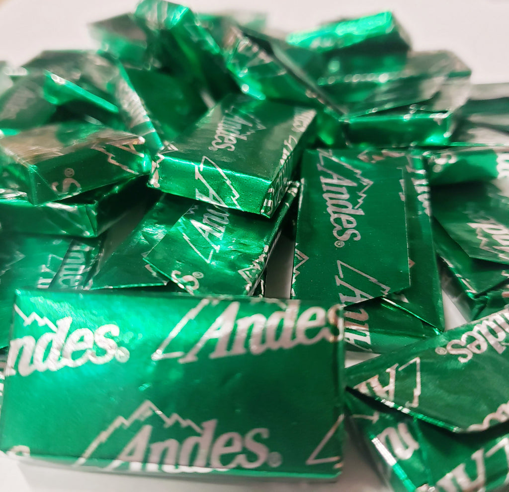 Andes Mints Jerry's Nut house