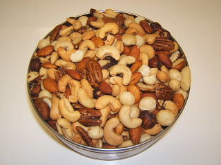 3 lb Royal Mixed Nuts Tin - Roasted & Salted
